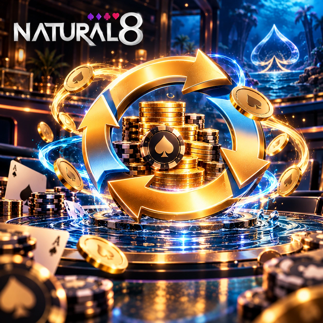 Natural8 rakeback poker rewards